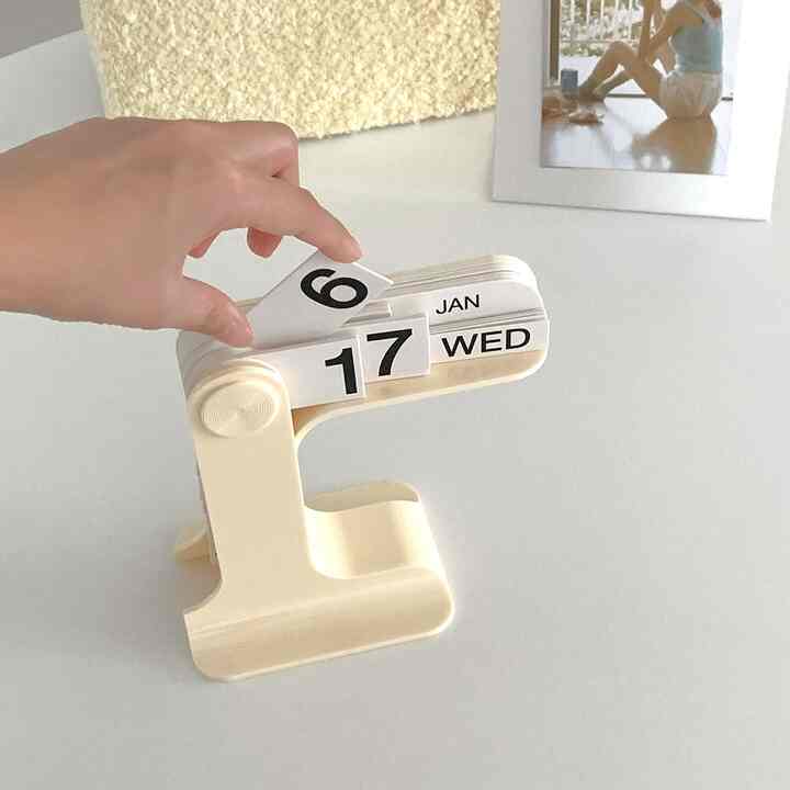 フリップ 卓上カレンダー