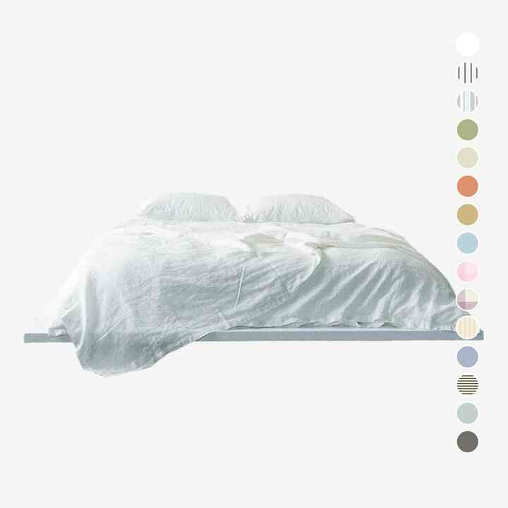 フレンチリネン布団カバー［15色・3サイズ］