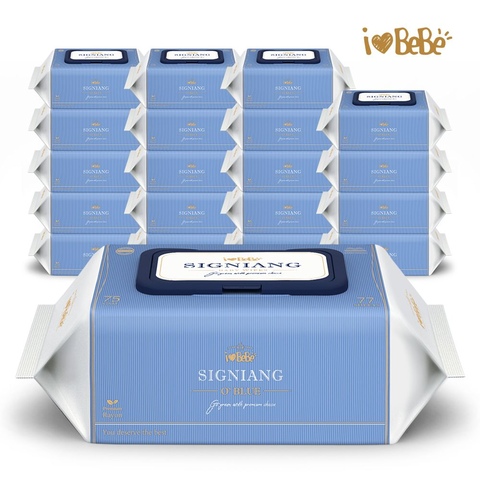 시그니앙 오블루 아기물티슈 75g 77매 20개