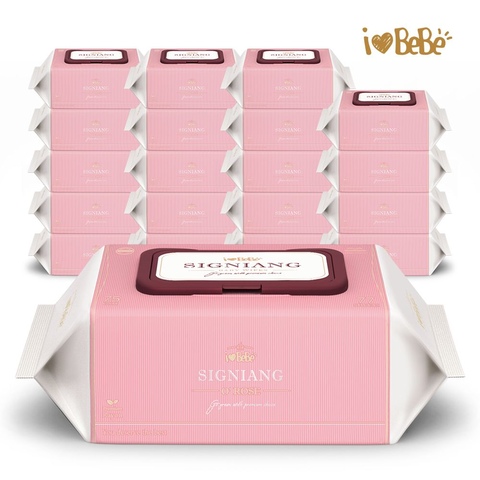 아이러브베베 75평량 물티슈 77매 20팩