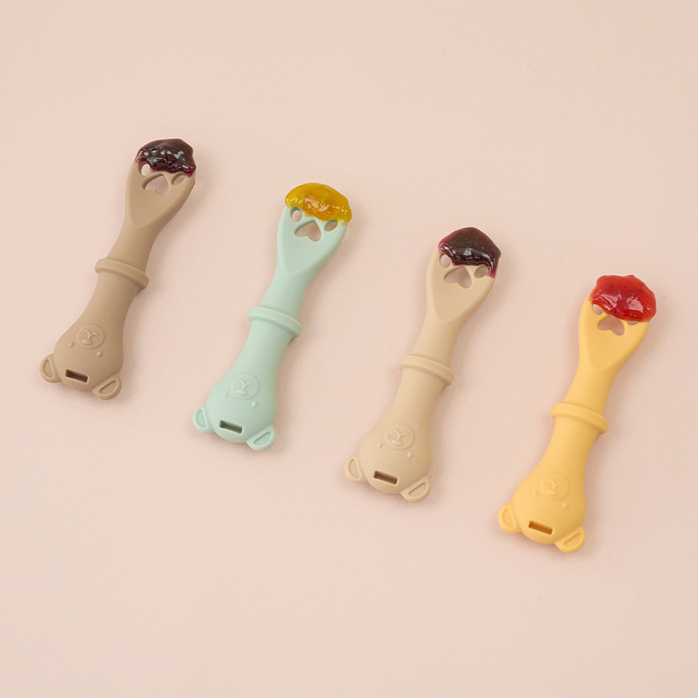 소베맘 아이플레이트 찍곰먹곰 자기주도 이유식 스푼