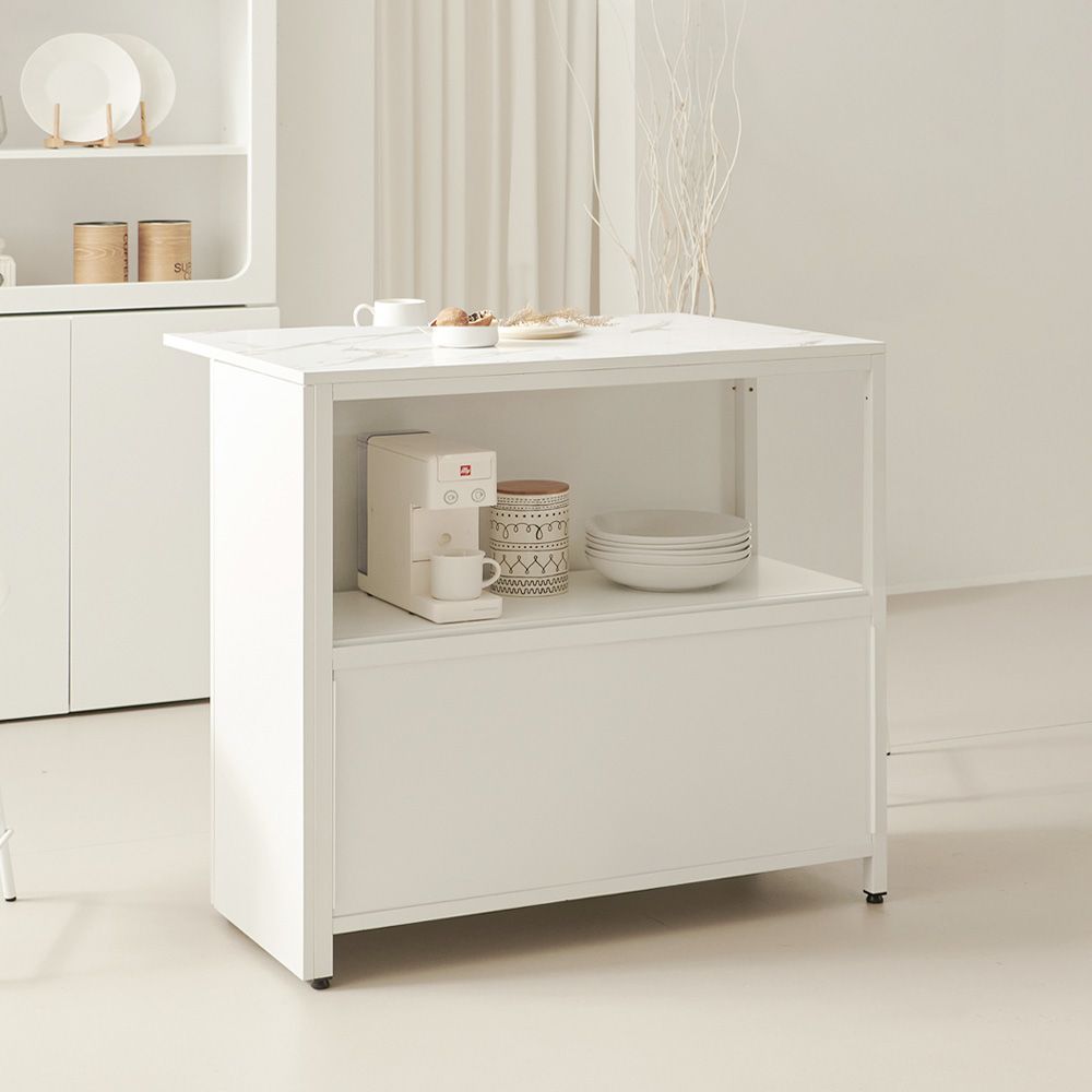 [신상품] 룸앤디 메인스테이 800 슬라이딩도어 E0목재 수납 홈바 조리대 다용도 바테이블