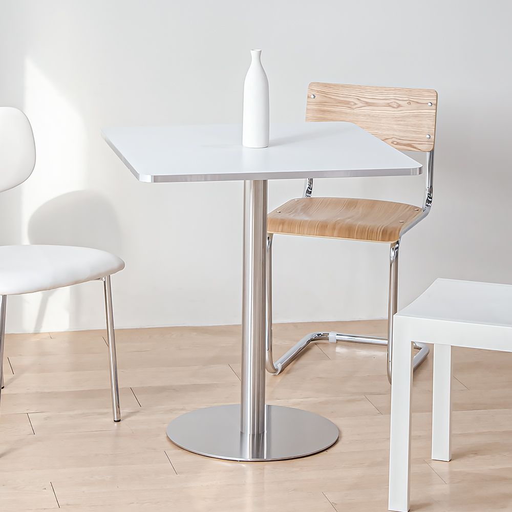 ABFURNITURE Cornell 四角 テーブル［3色・3サイズ］ ホワイト ライト