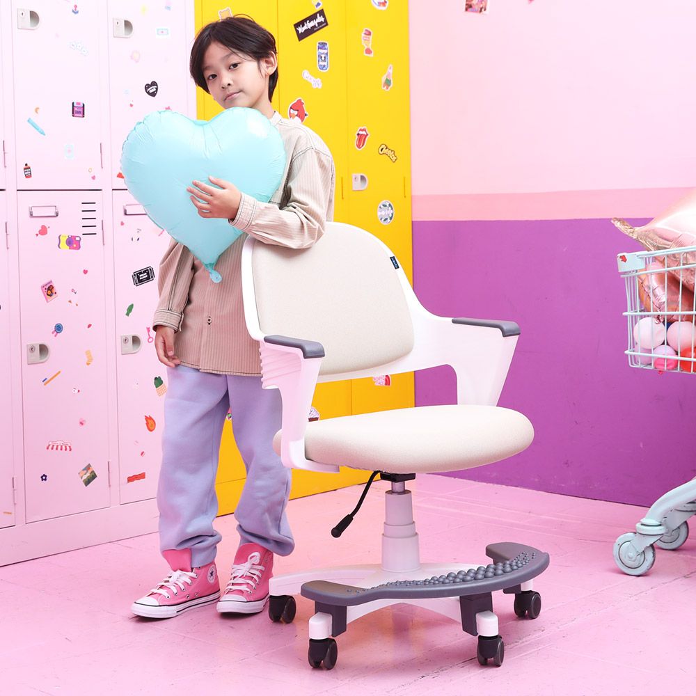 [신상품] 린백토리 초등학생 어린이 키즈 아이 아동 무회전 발받침 의자 LTC14FC