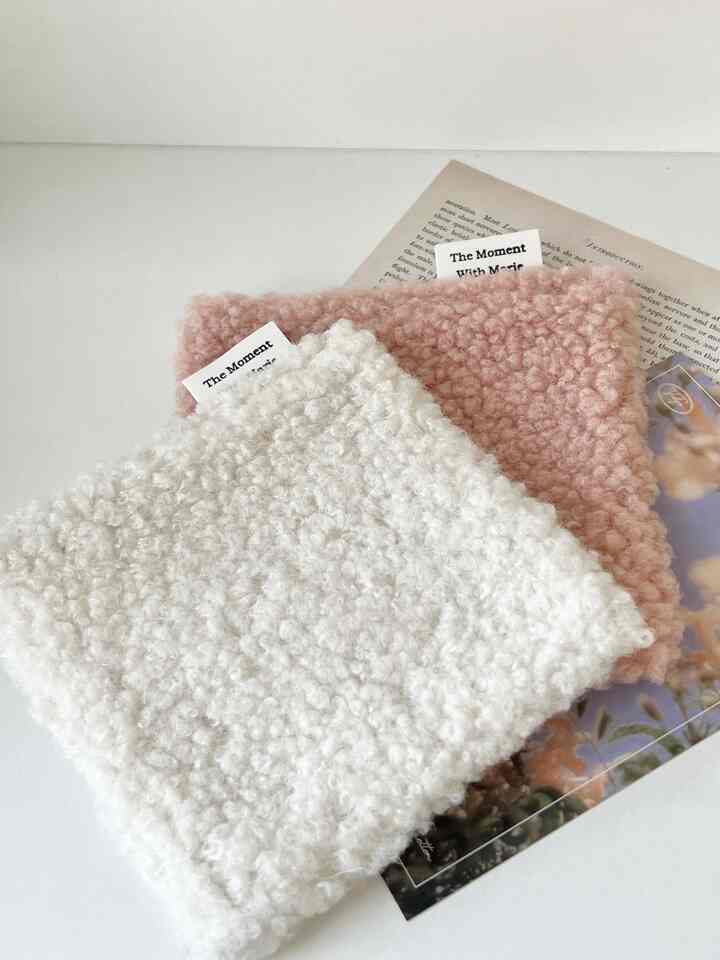 フェイクファー コースター