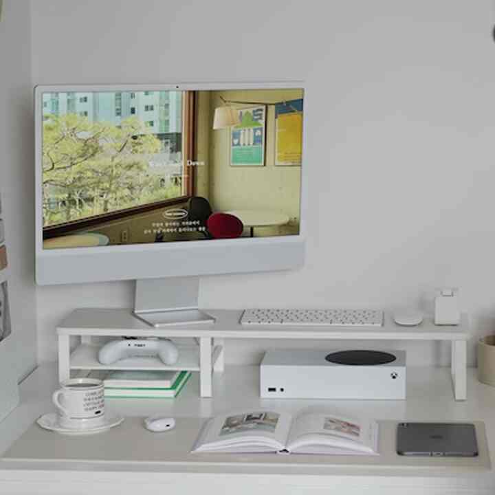 ワイドモニター代［2色・2サイズ］