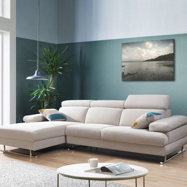 bllc퍼니처 스틴 헤드레스트 사하라텍스 패브릭 4인 카우치 소파