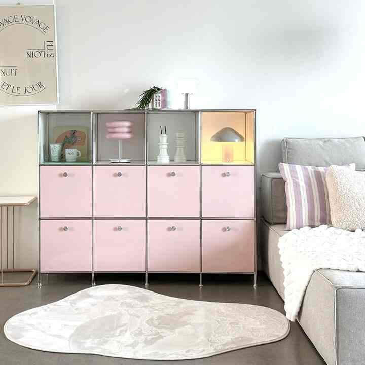 RICO 360 DOOR 4X3 モジュール家具 飾り棚［9色］