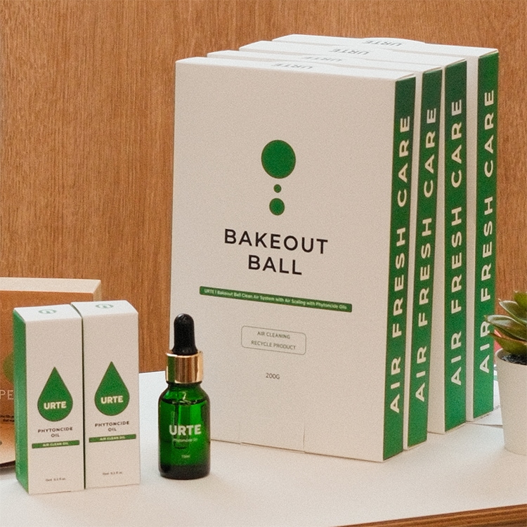 유르테 베이크아웃볼 포레스트 그린 20평 세트 셀프 새집증후군 제거 방법 새집 새가구 페인트 냄새