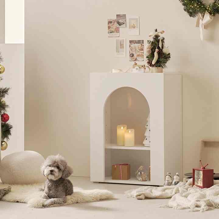 ENYO マントルピース コンソール収納棚 60cm