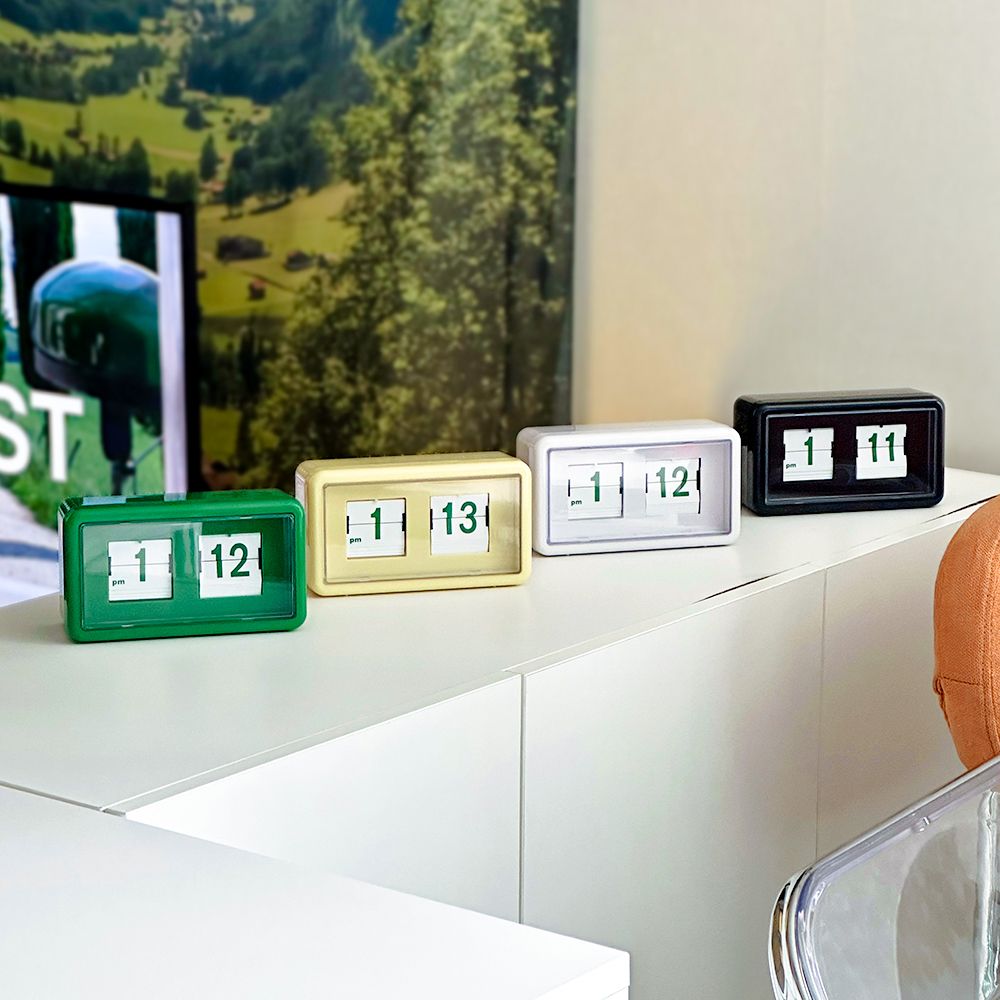 오르미 오르미 레트로 마운틴 플립 시계 빈티지 데스크테리어 인테리어 탁상시계 벽걸이시계