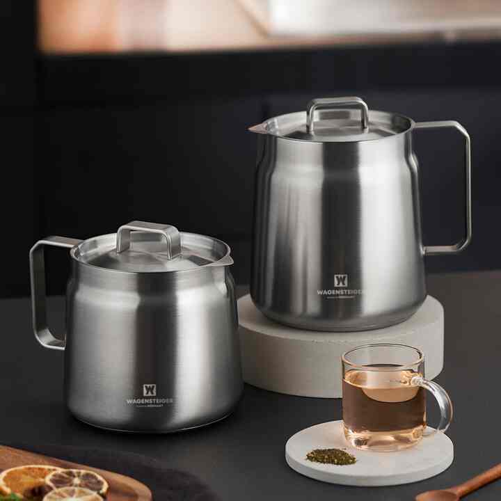 ステンレススチールクラシックケトルポット［2サイズ］