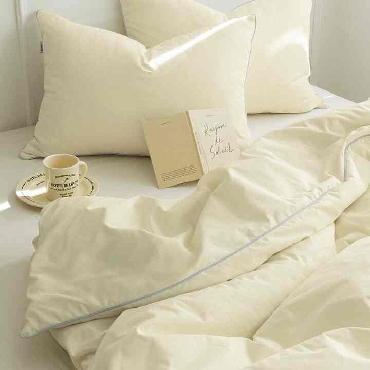 maison アレルギーケア キルティング 掛け布団カバー・枕カバーセット［2色・2サイズ］