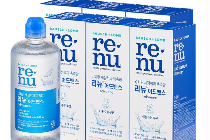 뷰티소품 > 리뉴 어드밴스 355ml x 6개 소프트 렌즈 세척액 | 오늘의집 쇼핑