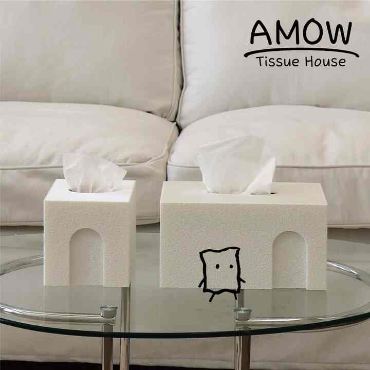 TISSUE HOUSE ティッシュケース［2色・2サイズ］