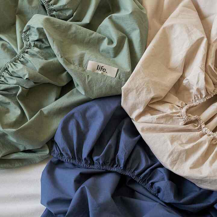 STONE WASHING マットレスカバー［3色・2サイズ］