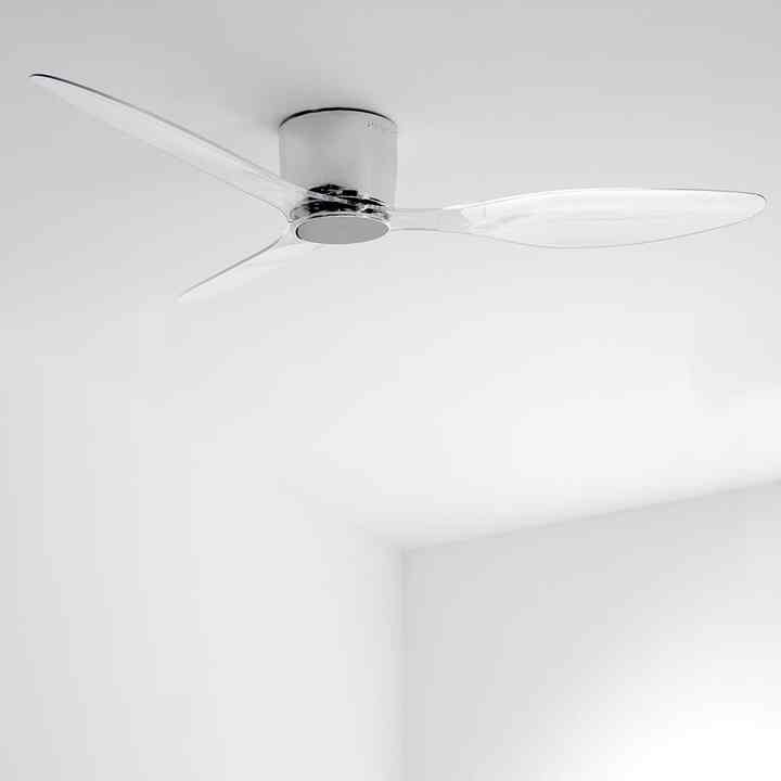 C2 TRANS 132cm 透明羽根 シーリングファン［6色］