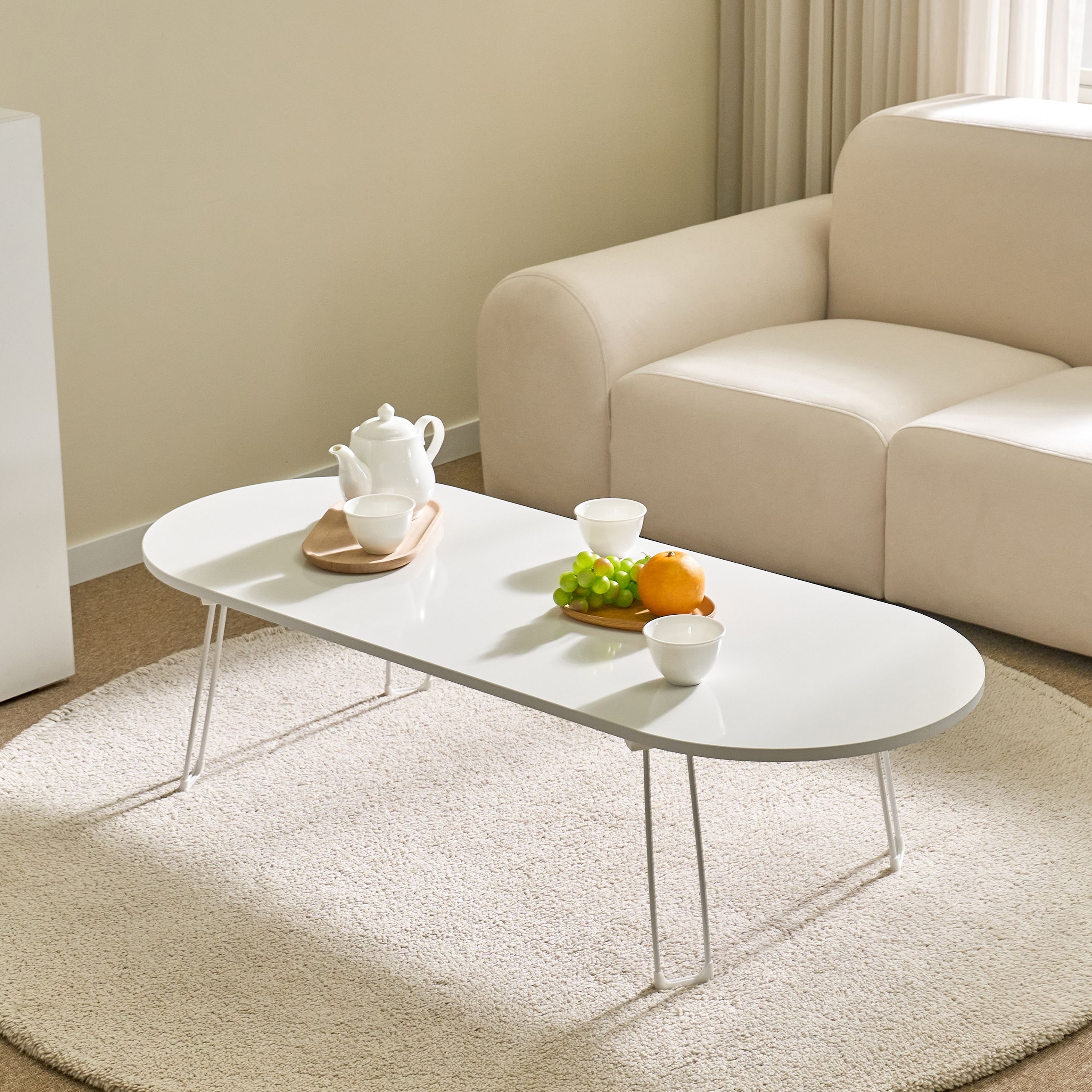 [상상e상][오늘출발][신상품]상상e상 라운드볼 12048 E0등급 LPM 접이식 밥상 테이블