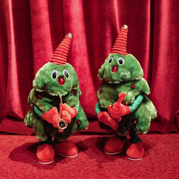 ダンシング ツリー クリスマス オブジェ［5種］