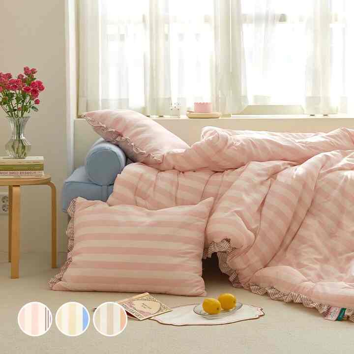 NEW Candy chouchou カバーのいらない布団セット［3色・3サイズ］