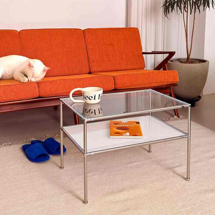 E-2L モジュール ガラス ラック［3種］