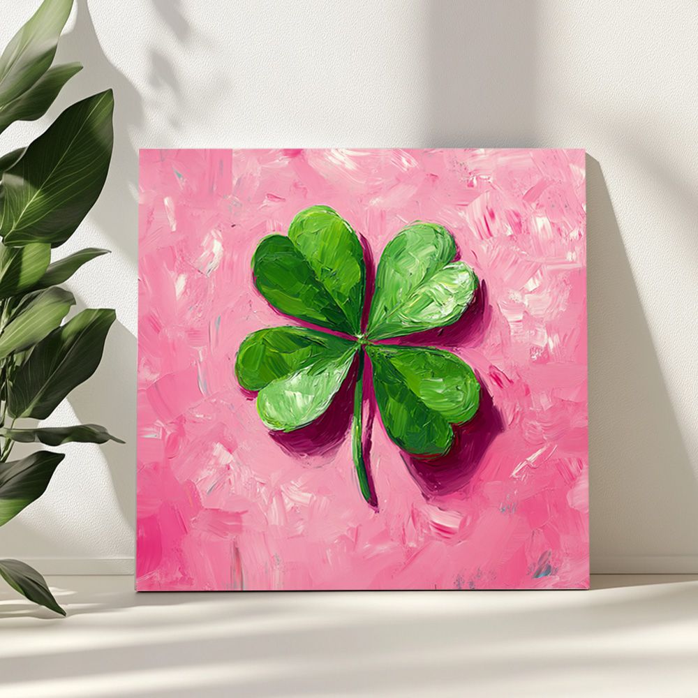 [오늘출발][신상품]신원액자랜드 행복 네잎클로버 그림 캔버스액자 네잎클로바 희망 럭키 거실 현관 풍수 인테리어 액자