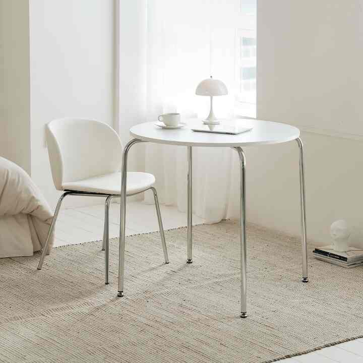 MINGLE ラウンド テーブル 80cm［2色］