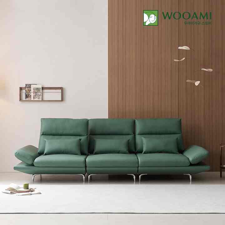 INES 4人掛け スイングソファ［3色］