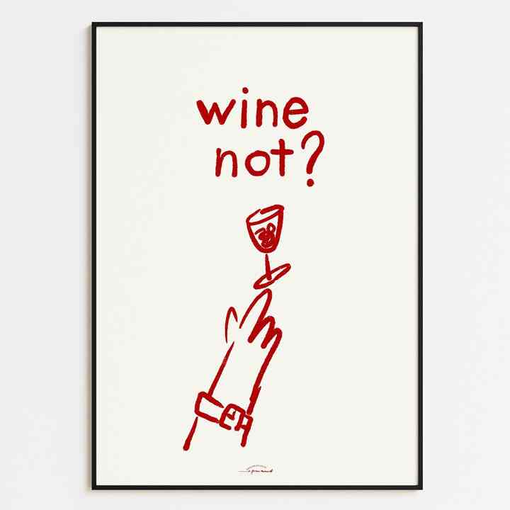 Wine not ポスター