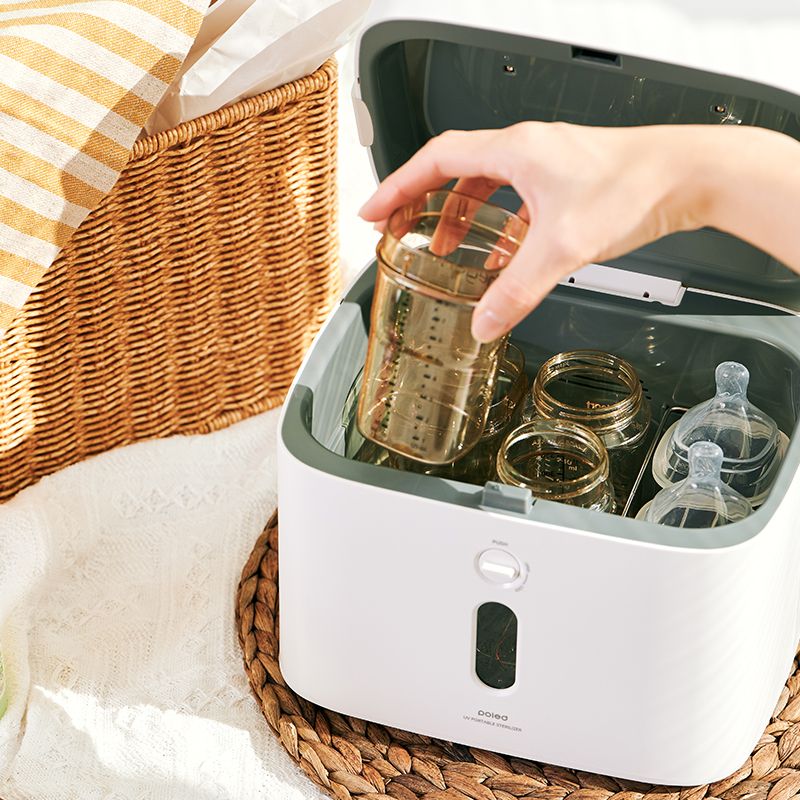 폴레드 픽셀 피크닉 휴대용 젖병소독기 미니