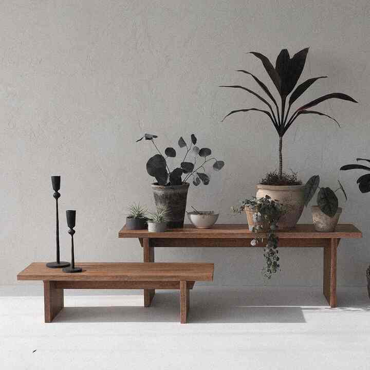 Wooden Plant Shelf