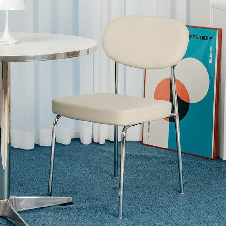 Benny ファブリック ダイニングチェア［3色］