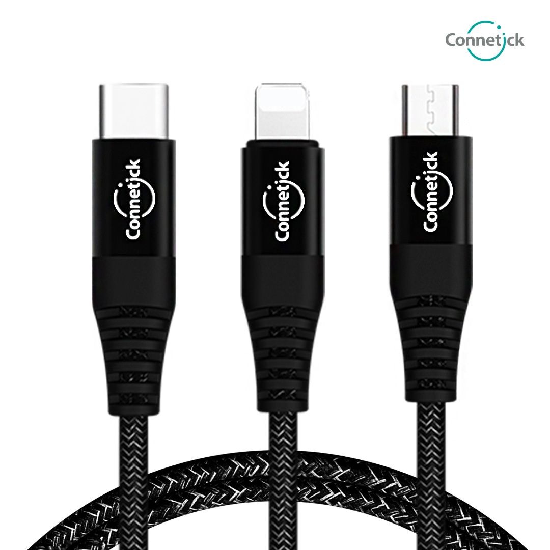 커네틱 1M 2M 고속충전 케이블 C타입 8핀 충전케이블 USB타입 패브릭케이블