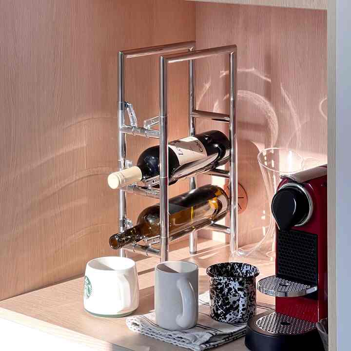 メタルワインラック 3本用