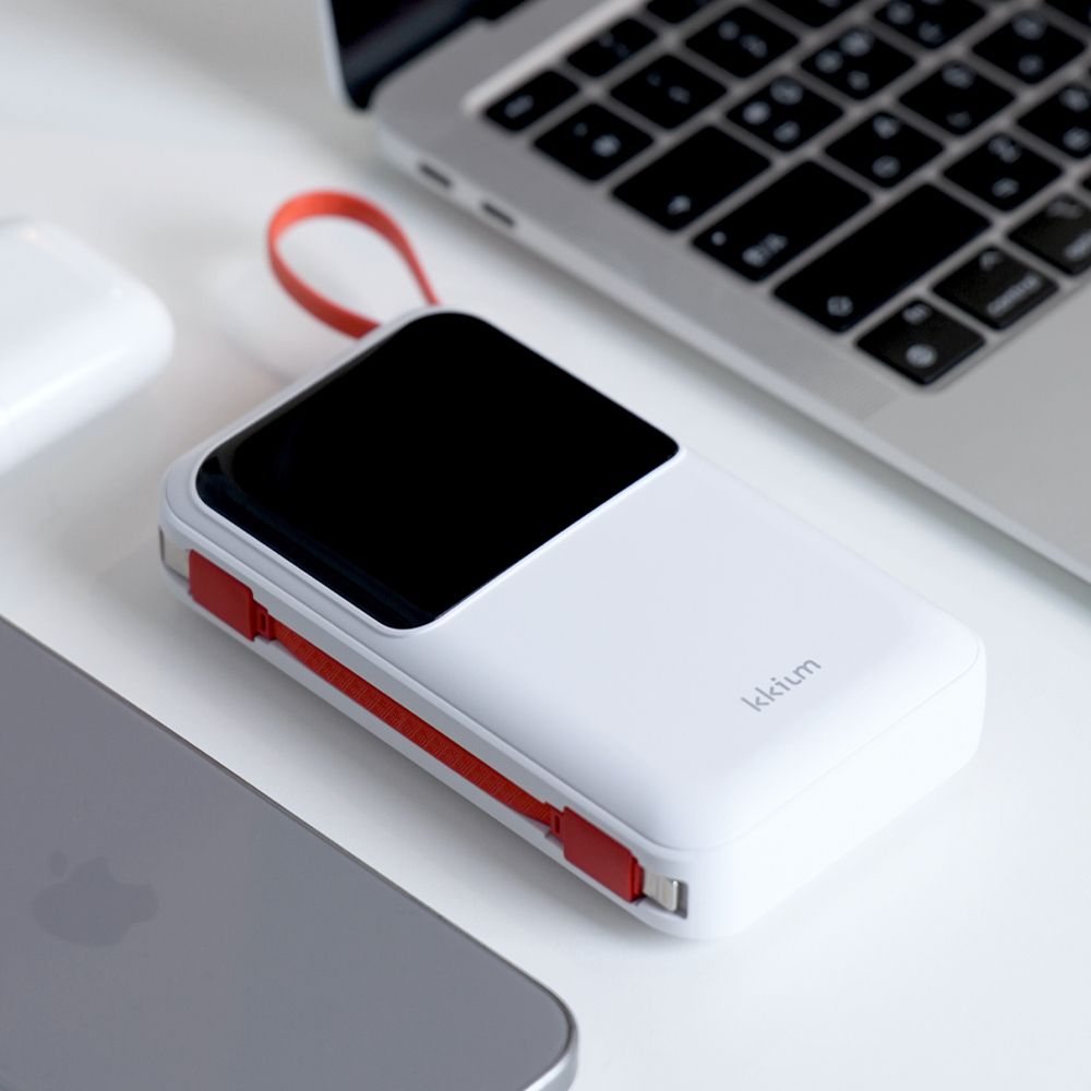 끼움 PD45W 초고속 충전 3in1 멀티 슬림 20000mAh 보조배터리