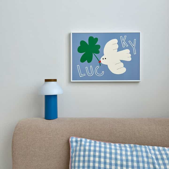 ラッキーバード ポスターA3