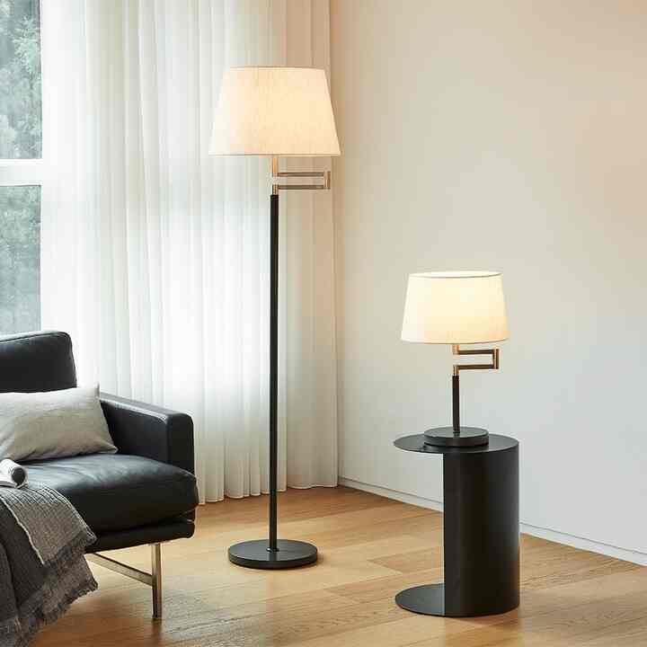 ニュークリムト ランプ2点セット（卓上＆フロアランプ）