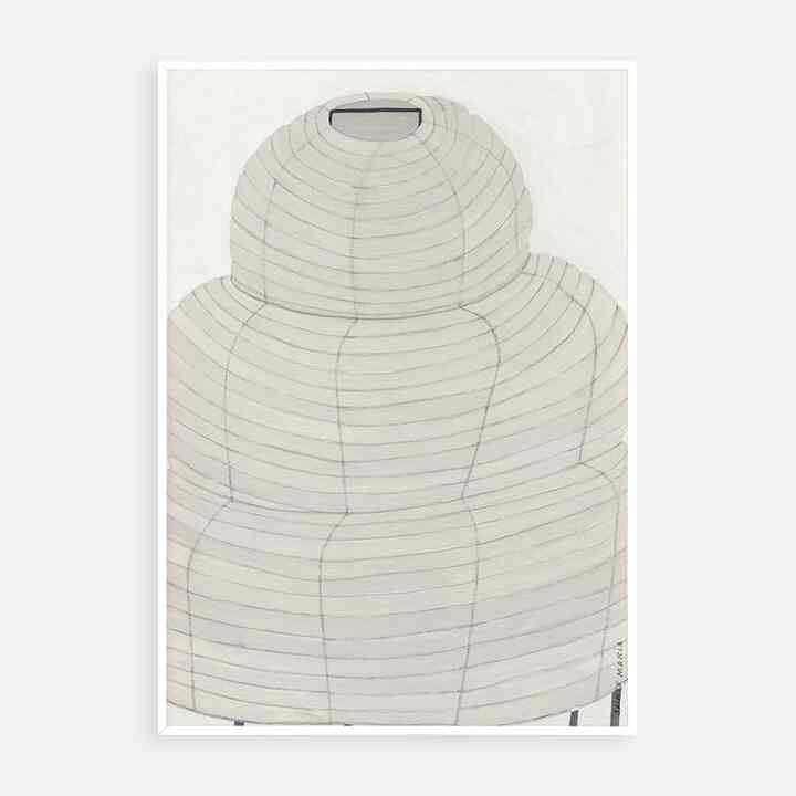 【Sainte Maria】Akari Light Sculptures 24N~ ポスター