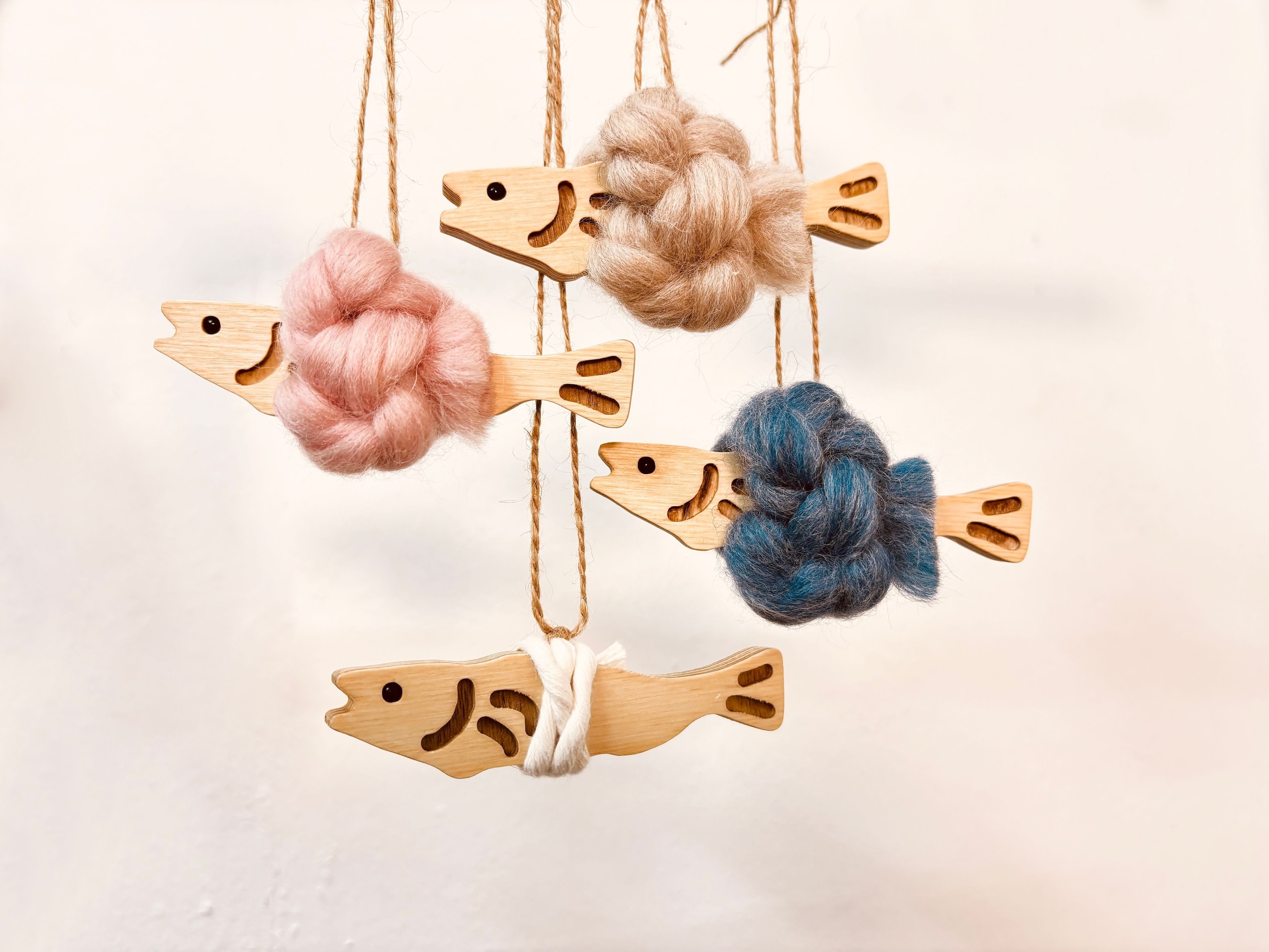 루시엔데코 액막이 행운 명태 북어 차량용 4color