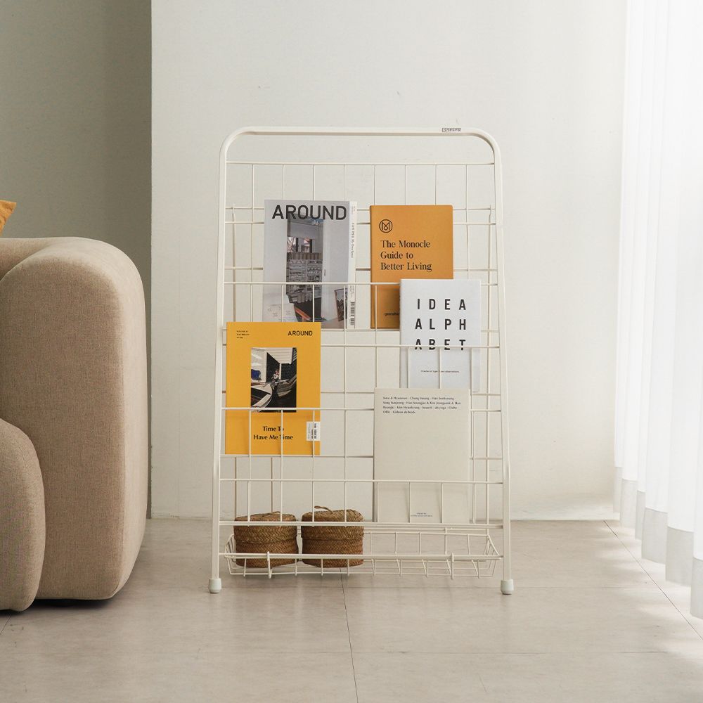 リンホーリン　マガジンラック マガジンラック2列3段縦置 シルバー PRS-123 ｜ 商品紹介