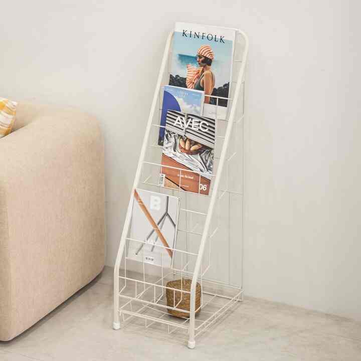 CREAM SLIM マガジンラック 6段