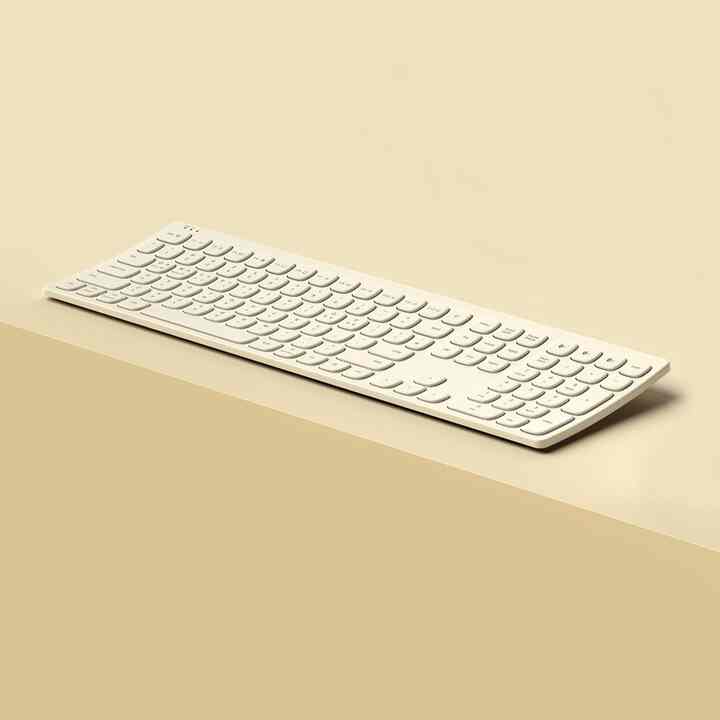 CURVED 静音 有無線キーボード B605［4色］