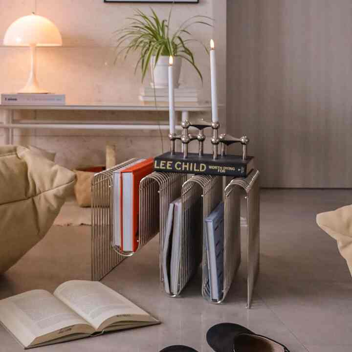 ワイヤ ブックスタンド