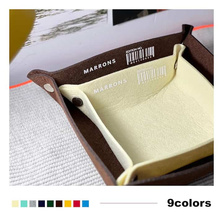 折りたたみ フェルトトレイ［10色・2サイズ］