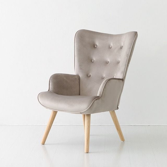 마켓비 단시 벨벳안락의자 K형 