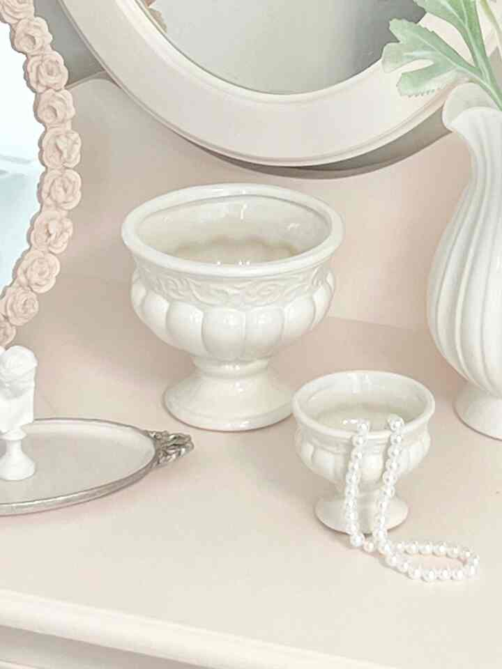 フレンチ オブジェ ミニ フラワーベース・キャンドルホルダー［3サイズ］