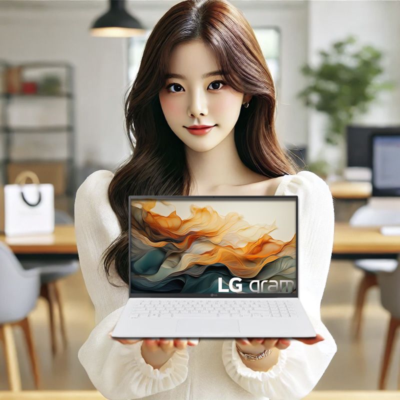 LG전자 15ZD90RU-GX54K_UP1 인텔i5 윈도우 가벼운 초경량 사무용 화이트 노트북