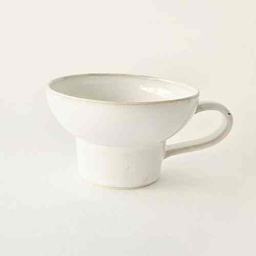 軽い2段コーヒーカップ［4色］