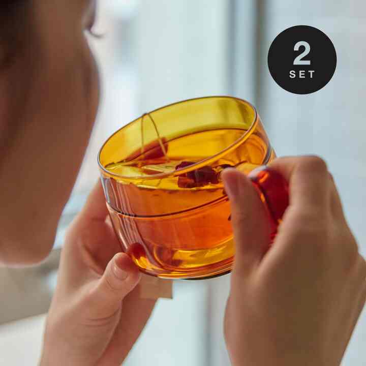 Gaya マグカップ 2個セット Wide 270ml［4色］