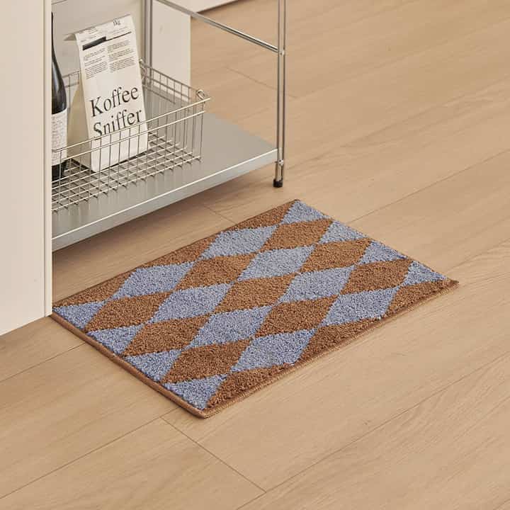 Argyle Checkerboard Mat

